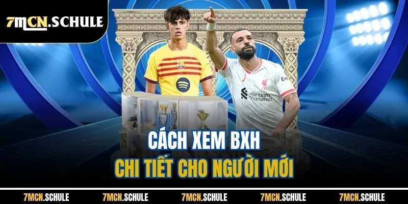 Bảng Xếp Hạng 9 Cách xem BXH chi tiết cho người mới